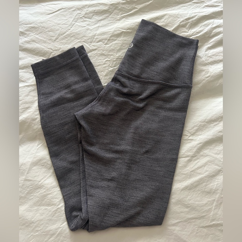 lululemon athletica Charcoal Gray High-Rise Leggings